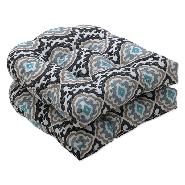 Pillow Perfect Outdoor Indoor Agrami Medallion Seat Cushion Set